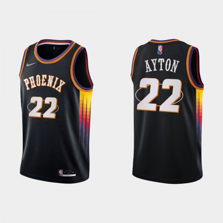 Canotte Uomo Phoenix Suns Deandre Ayton 22 Nike 2021-22 City Edition Swingman